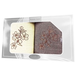 GIFT FROTEX II KPL RĘCZNIKÓW 2EL 70,70 KREM/BRĄ 1N
