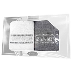 GIFT FROTEX II KPL RĘCZNIKÓW 2EL 70,70 BIAŁY/GR 2N