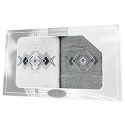 GIFT FROTEX II KPL RĘCZNIKÓW 2EL 70,70 BIAŁY/PO 4N