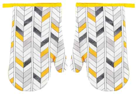 RĘKAWICE KUCHENNE MAGNES KPL 2szt GEO F22A797
