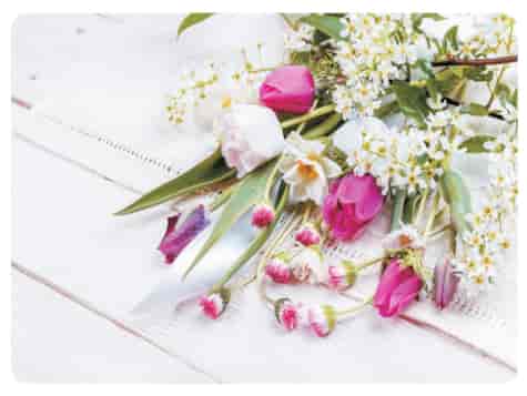 MATA DEKORACYJNA PODKŁADKA TWARDA 30x40cm wz.23