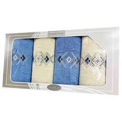 GIFT FROTEX IV KPL RĘCZNIKÓW GRENO 4EL KREM/NIE 4N