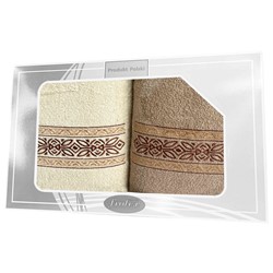 GIFT FROTEX II KPL RĘCZNIKÓW 2EL 70,70 KREM/BEŻ 2N