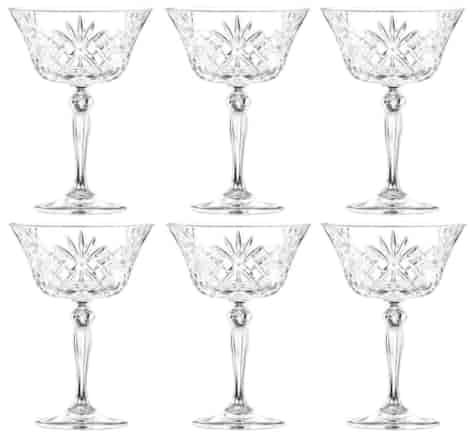 RCR MELODIA KIELISZEK SZAMPAN 260 6szt