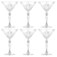RCR MELODIA KIELISZEK SZAMPAN MARTINI 210 6szt