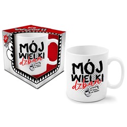BIG WOW KUBEK 800ml MÓJ WIELKI DZBAN - NIE RUSZAJ!