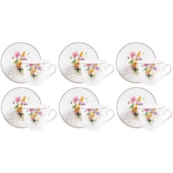 ARIA KOMPLET FILIŻANEK 6+6 250ml
