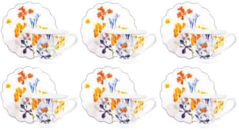 LOGAN KOMPLET FILIŻANEK 6+6 220ml