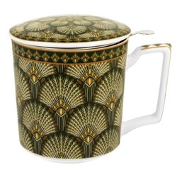 GEOMETRIC VERDIGO KUBEK ZAPARZACZ 400ml