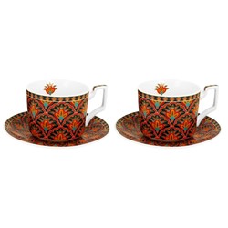 GEOMETRIC FESTUM KOMPLET FILIŻANEK 2+2 250ml