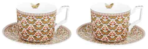 GEOMETRIC PAPILIO KOMPLET FILIŻANEK 2+2 250ml