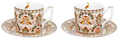 GEOMETRIC HERON ESPRESSO KPL FILIŻANEK 2+2 120ml