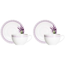 PASSIA KOMPLET FILIŻANEK 2+2 250ml
