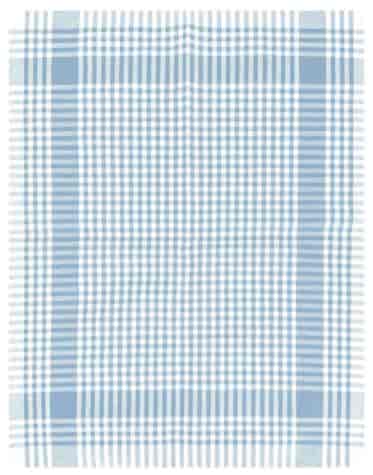 DURUL ŚCIERECZKA KUCHENNA 45x65cm KRATA NIEBIESKA