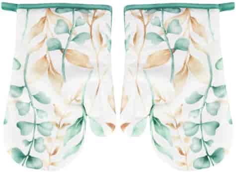 RĘKAWICE KUCHENNE MAGNES KPL 2szt LEAVES F24S211