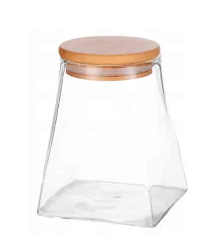 POJEMNIK SZKLANY  7,5x7,5x9,5cm KM9035