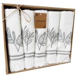 NILTEKS ŚCIERKA KUCHENNA KPL 5SZT 40x60cm LISTKI P