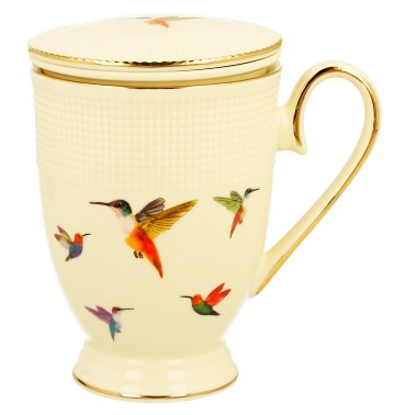 KOLIBRY KUBEK ZAPARZACZ NA STOPCE 400ml