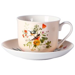 CELESTE FILIŻANKA ZE SPODKIEM 1+1 400ml BOX PCV
