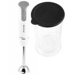 BLENDER RĘCZNY 400W + POJEMNIK 700ml KM6745 BIAŁY