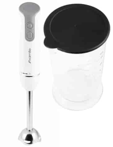 BLENDER RĘCZNY 400W + POJEMNIK 700ml KM6745 BIAŁY