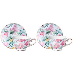 TIFFANY KOMPLET FILIŻANEK 2+2 220ml