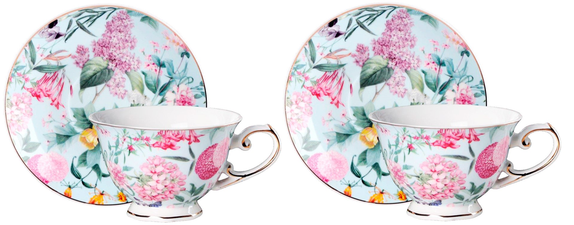 TIFFANY KOMPLET FILIŻANEK 2+2 220ml