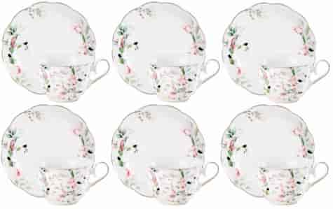 CARLOS KOMPLET FILIŻANEK 6+6 270ml