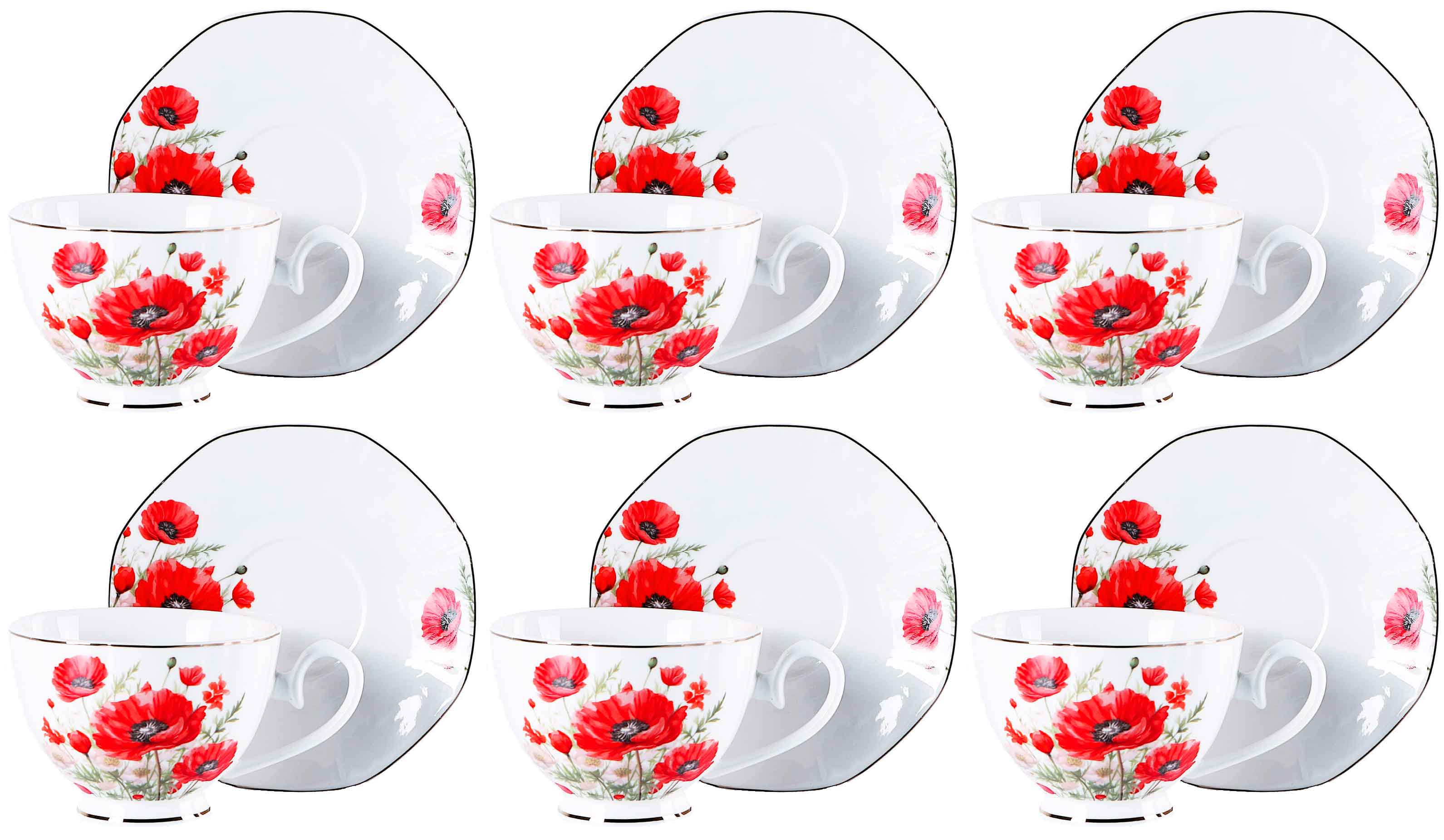 MAGELLAN KOMPLET FILIŻANEK 6+6 260ml