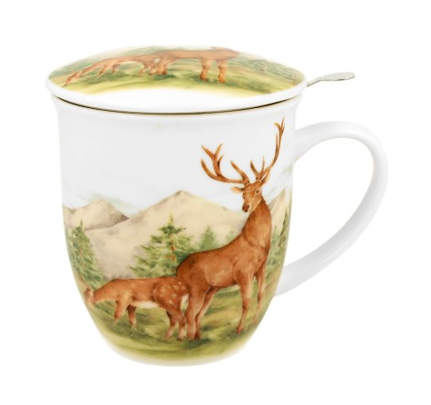 JELENIE KUBEK ZAPARZACZ W PUDEŁKU 400ml