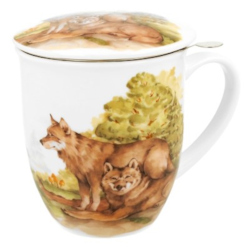 WILKI KUBEK ZAPARZACZ W PUDEŁKU 400ml