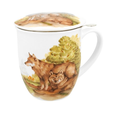 WILKI KUBEK ZAPARZACZ W PUDEŁKU 400ml