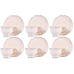 CHARLOTTE KOMPLET FILIŻANEK 6+6 250ml