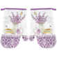 RĘKAWICE KUCHENNE MAGNES KPL 2szt LAVENDER FS11
