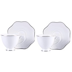 COSTA KOMPLET FILIŻANEK 2+2 200ml