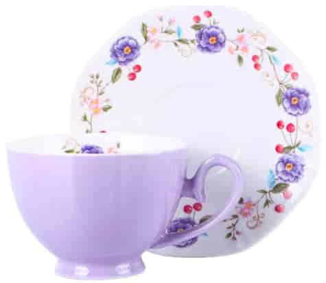 MELANIA FILIŻANKA ZE SPODKIEM 1+1 250ml BOX PCV