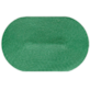 MATA DEKORA NA STÓŁ OWAL 43x28cm ZIELONY CIEMNY