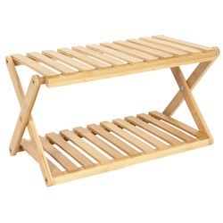 BAMBUS PÓŁKA DWUPOZIOMOWA 40x35,5x94cm 245014523