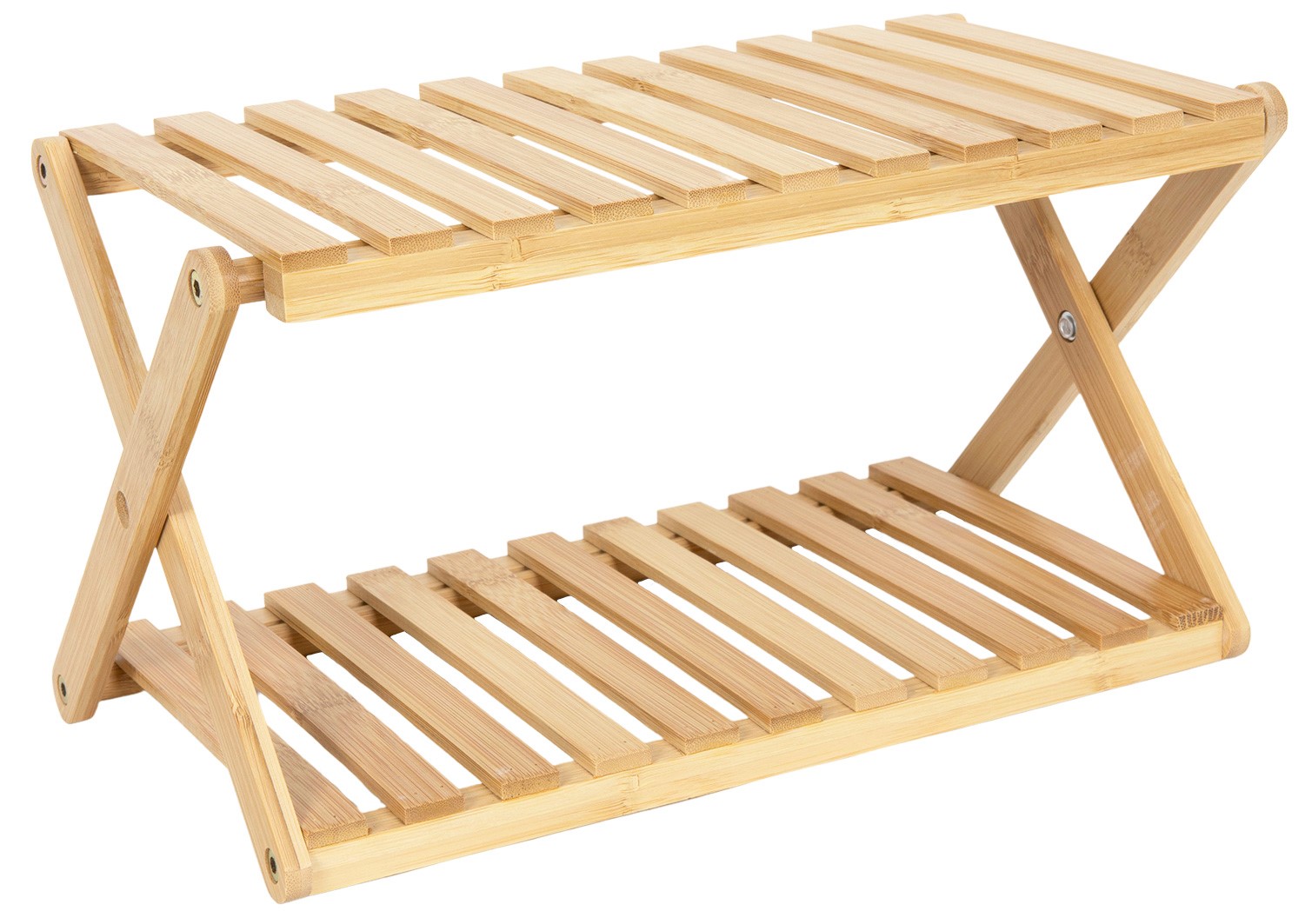 BAMBUS PÓŁKA DWUPOZIOMOWA 40x35,5x94cm 245014523