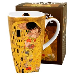 GUSTAV KLIMT THE KISS KUBEK KWADRAT 650ml