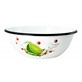 MISKA EMALIOWANA BIAŁY LIMONKA 25cm 2,5l