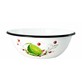 MISKA EMALIOWANA BIAŁY LIMONKA 21cm 1,5l