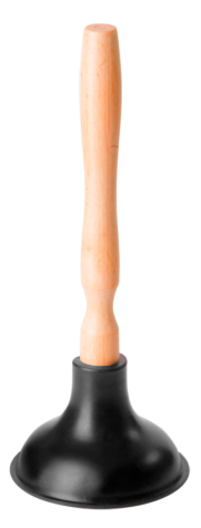 PRZEPYCHACZ SANITARNY CZARNY 430-01