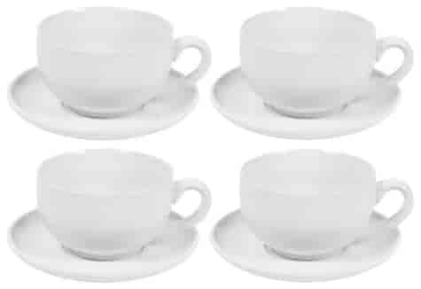 CAPPUCCINO KOMPLET FILIŻANEK 4+4 250ml