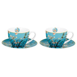 V. VAN GOGH ALMOND KOMPLET FILIŻANEK 2+2 280ml