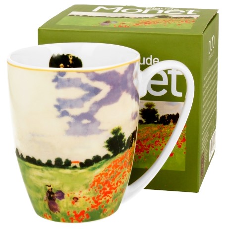 C. MONET POPPY FIELD KUBEK W PUDEŁKU 380ml