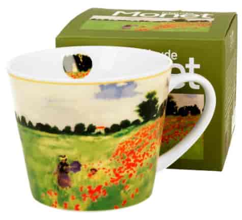 C. MONET POPPY FIELD KUBEK PROSTY W PUDEŁKU 610ml