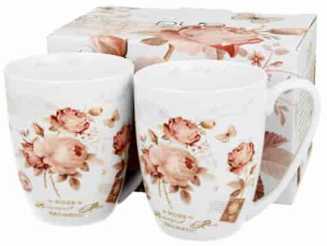 SECESJA KUBEK KOMPLET 2EL W PUDEŁKU 360ml