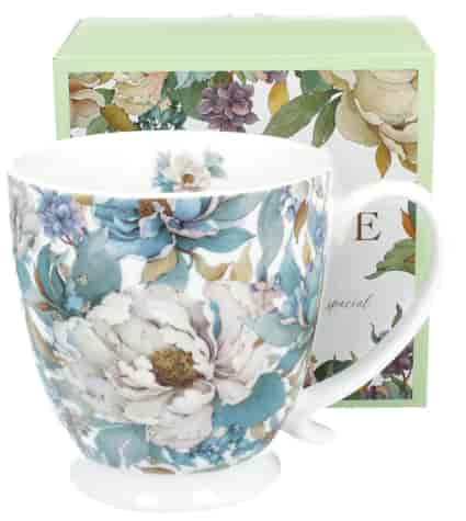 PEONY WHITE KUBEK NA STOPCE W PUDEŁKU 500ml