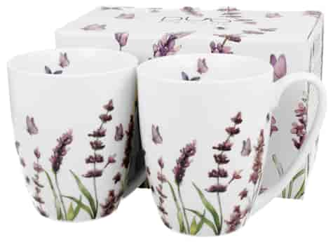 CLASSIC LAVENDER KUBEK KOMPLET 2EL W PUDEŁKU 360ml
